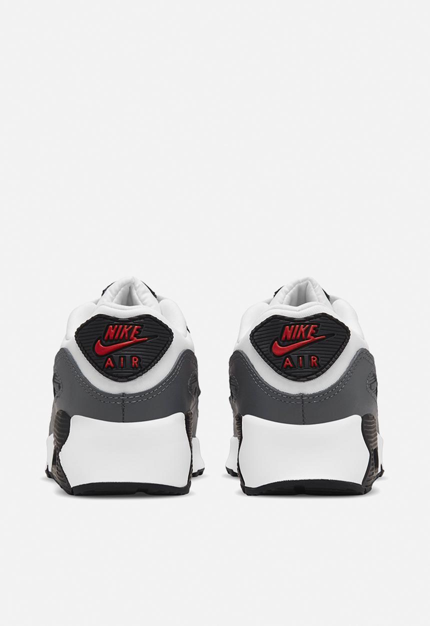 Nike - Nike air max 90 - white/university red-iron grey-black