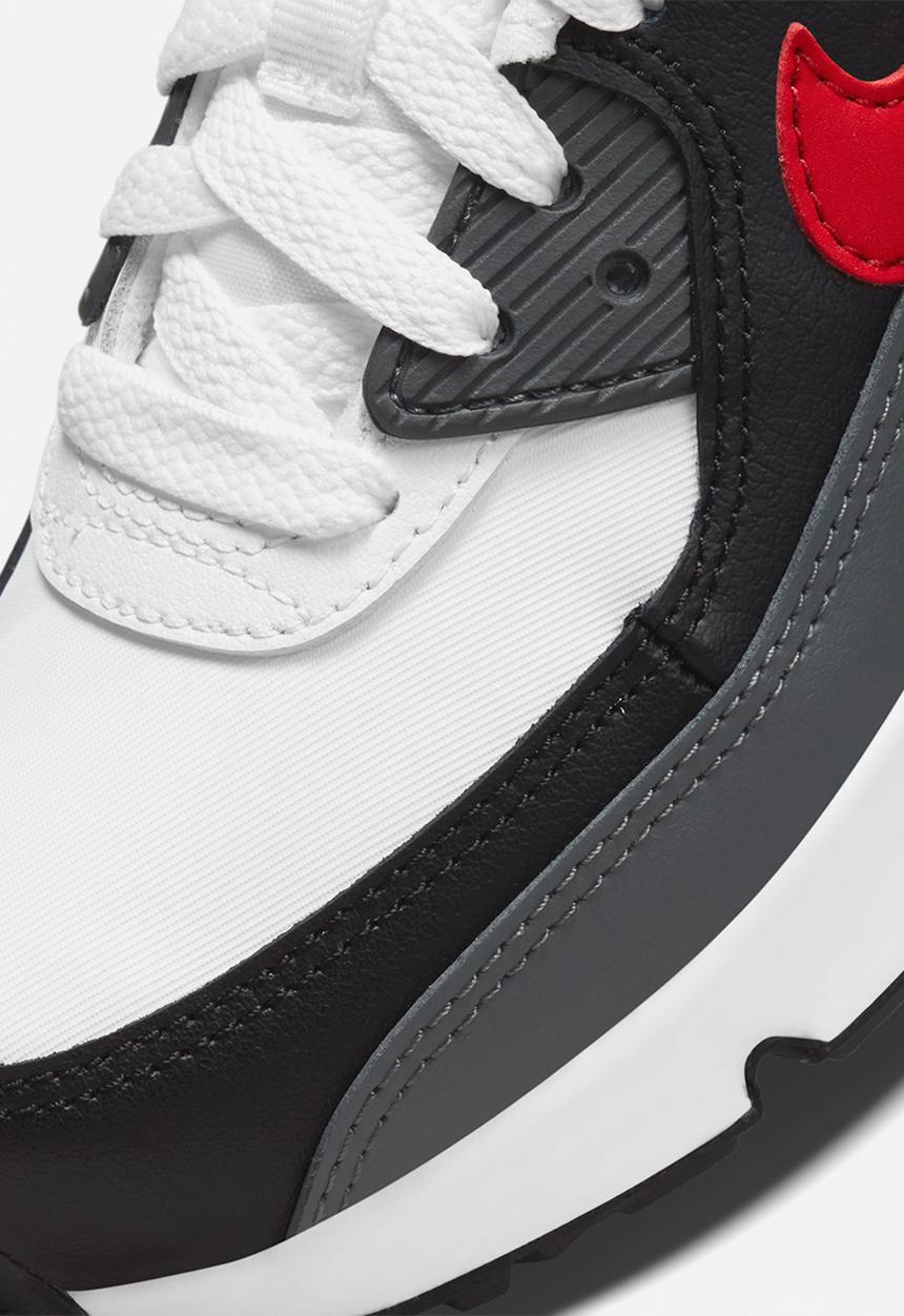 Nike - Nike air max 90 - white/university red-iron grey-black