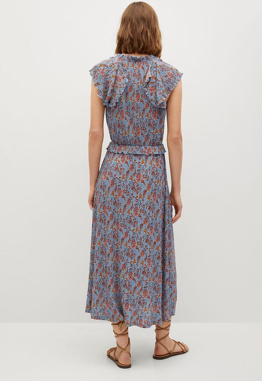 MANGO - Dress graciela - medium blue