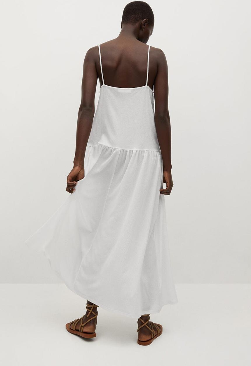 MANGO - Dress salma - white