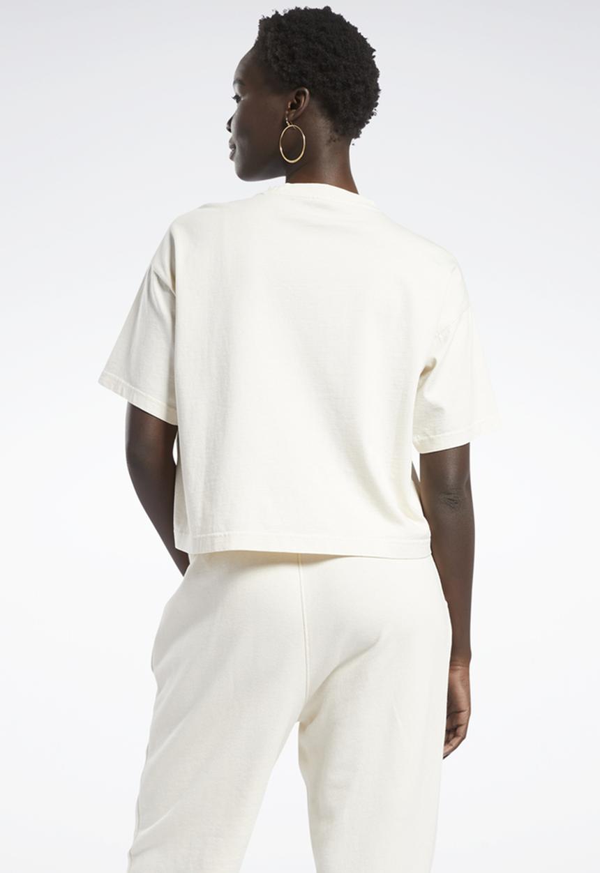 Reebok - Cl rbk nd cropped t-shirt - non-dyed