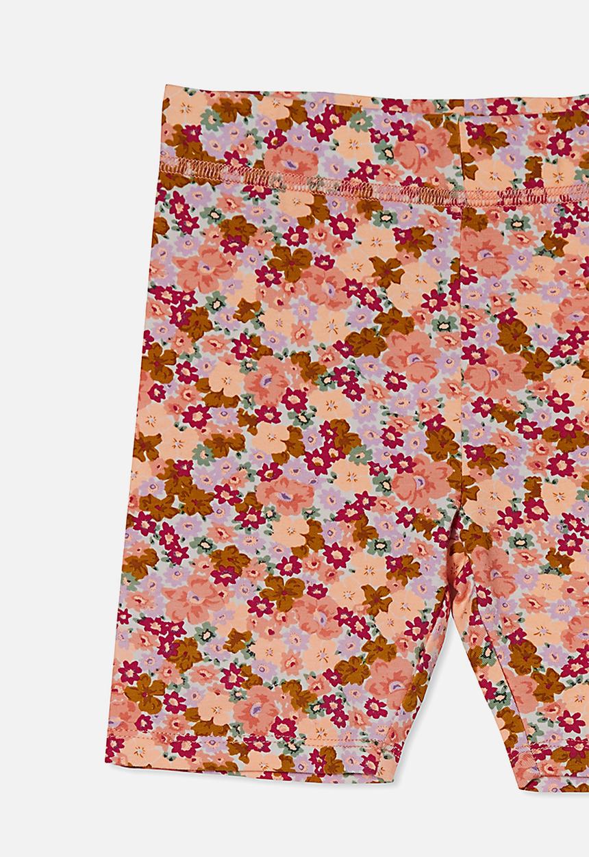 Cotton On - Hailey bike short - vanilla & newport floral