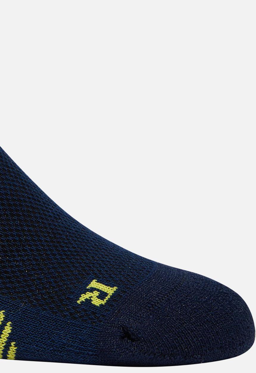 ASICS - 2ppk cushioning sock - peacoat / sour yuzu