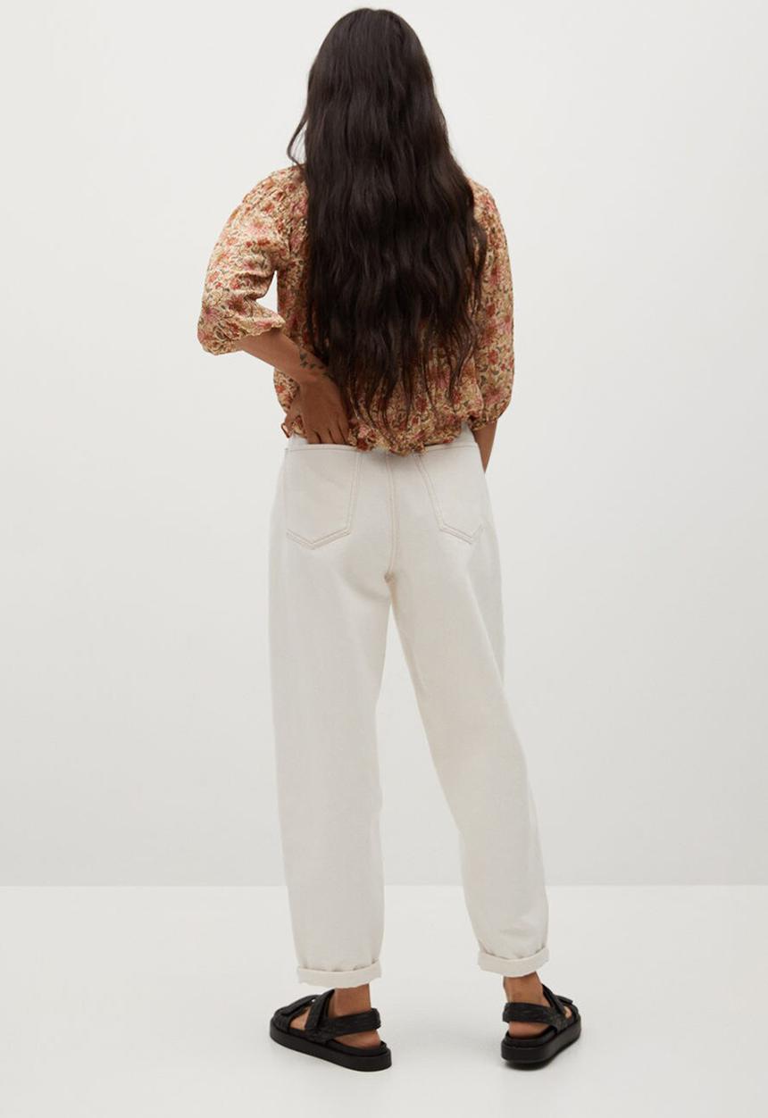 MANGO - Jeans michelle - light beige