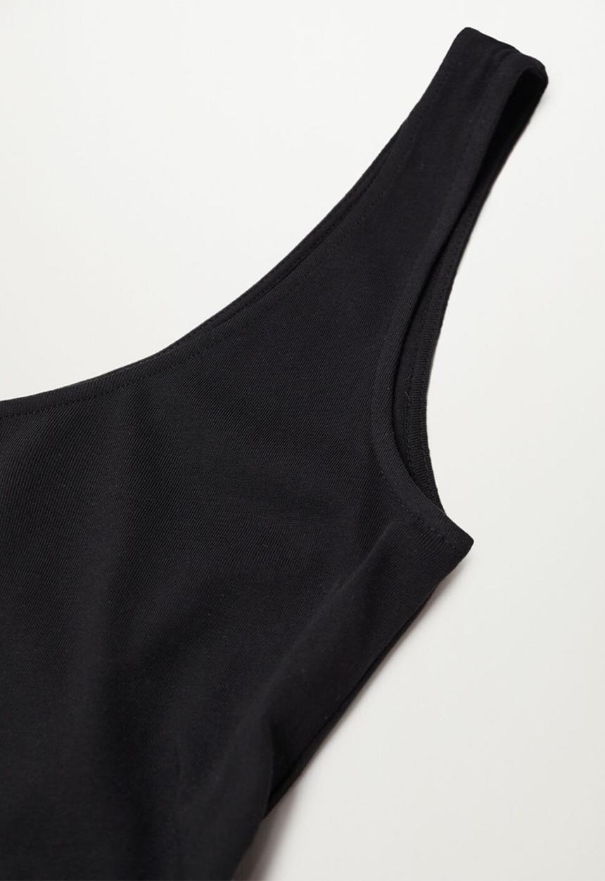 MANGO - Dress masito - black