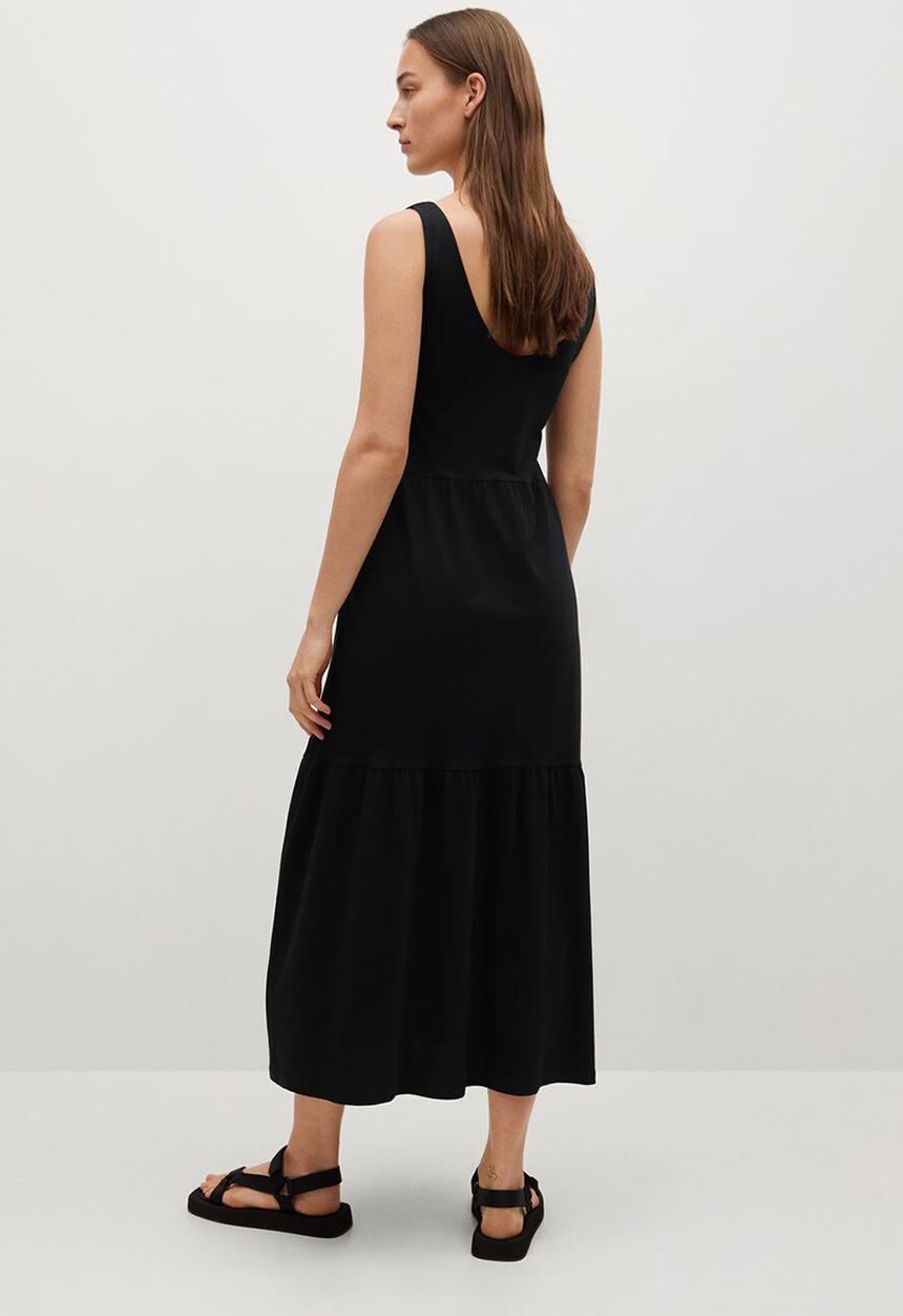 MANGO - Dress masito - black