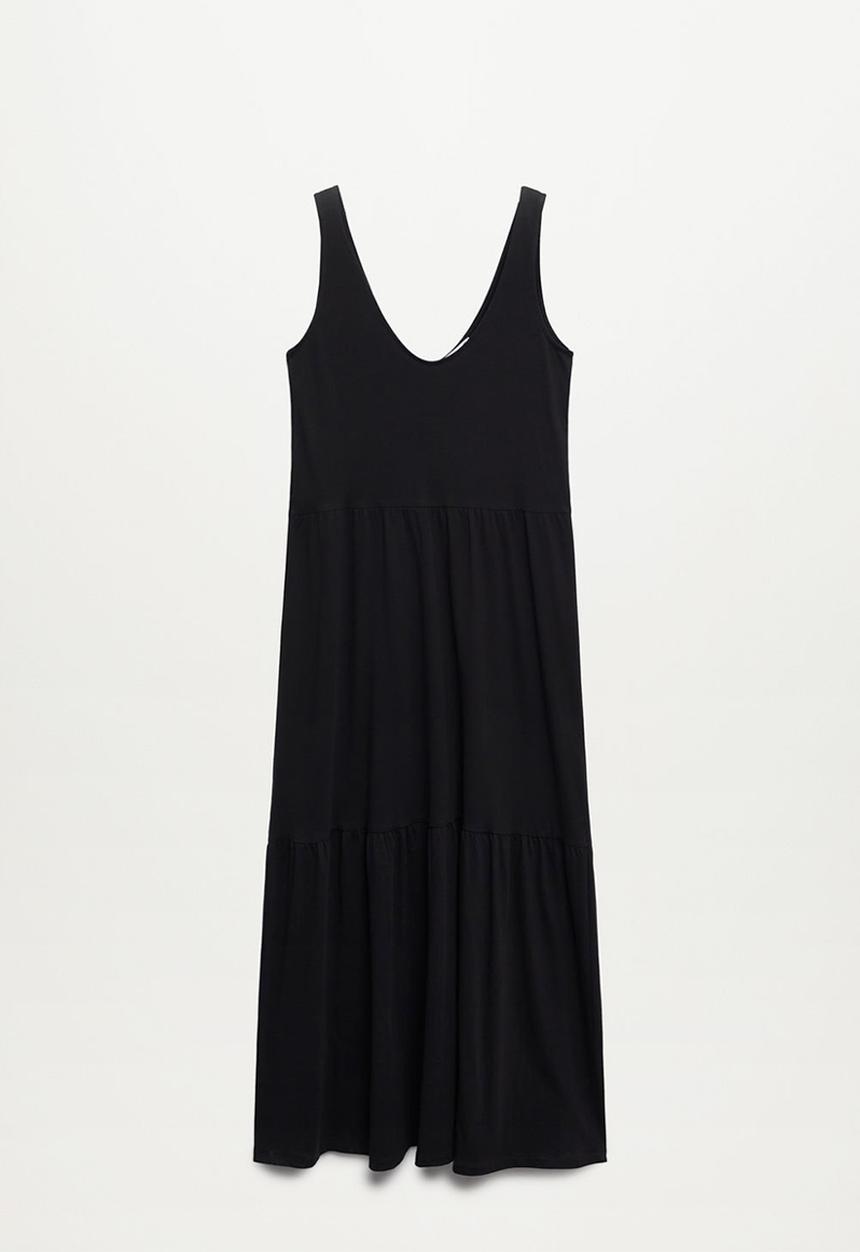 MANGO - Dress masito - black