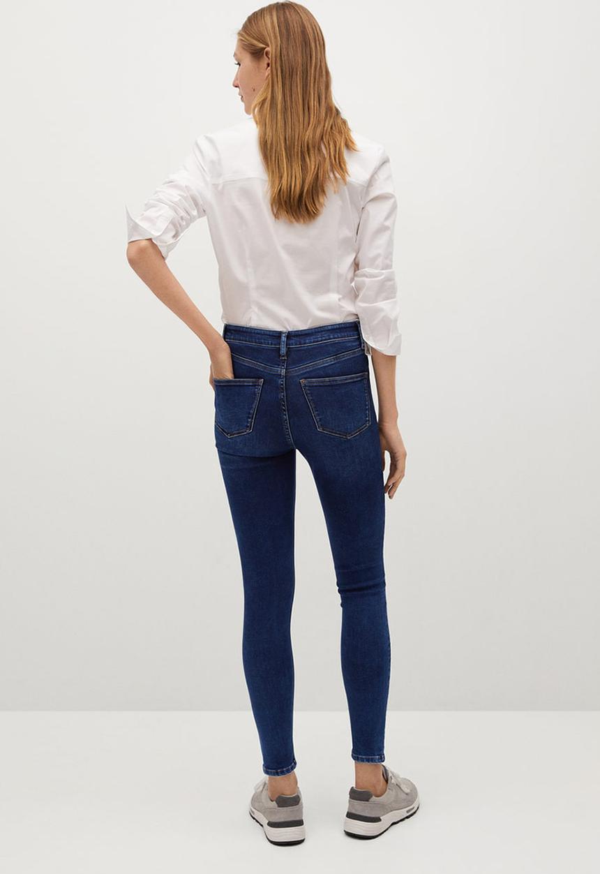 MANGO - Jeans jegging - dark blue