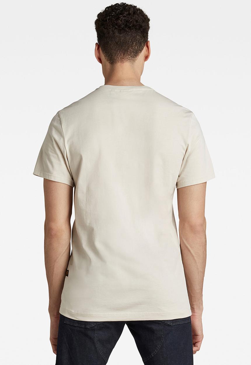 G-STAR - Base-s short sleeve tee - whitebait