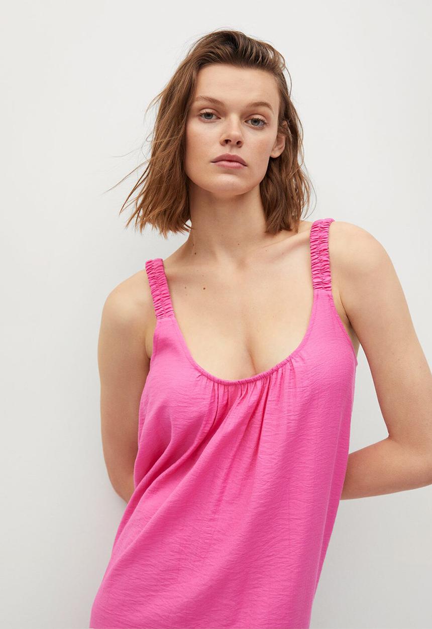 MANGO - Dress marea - pink
