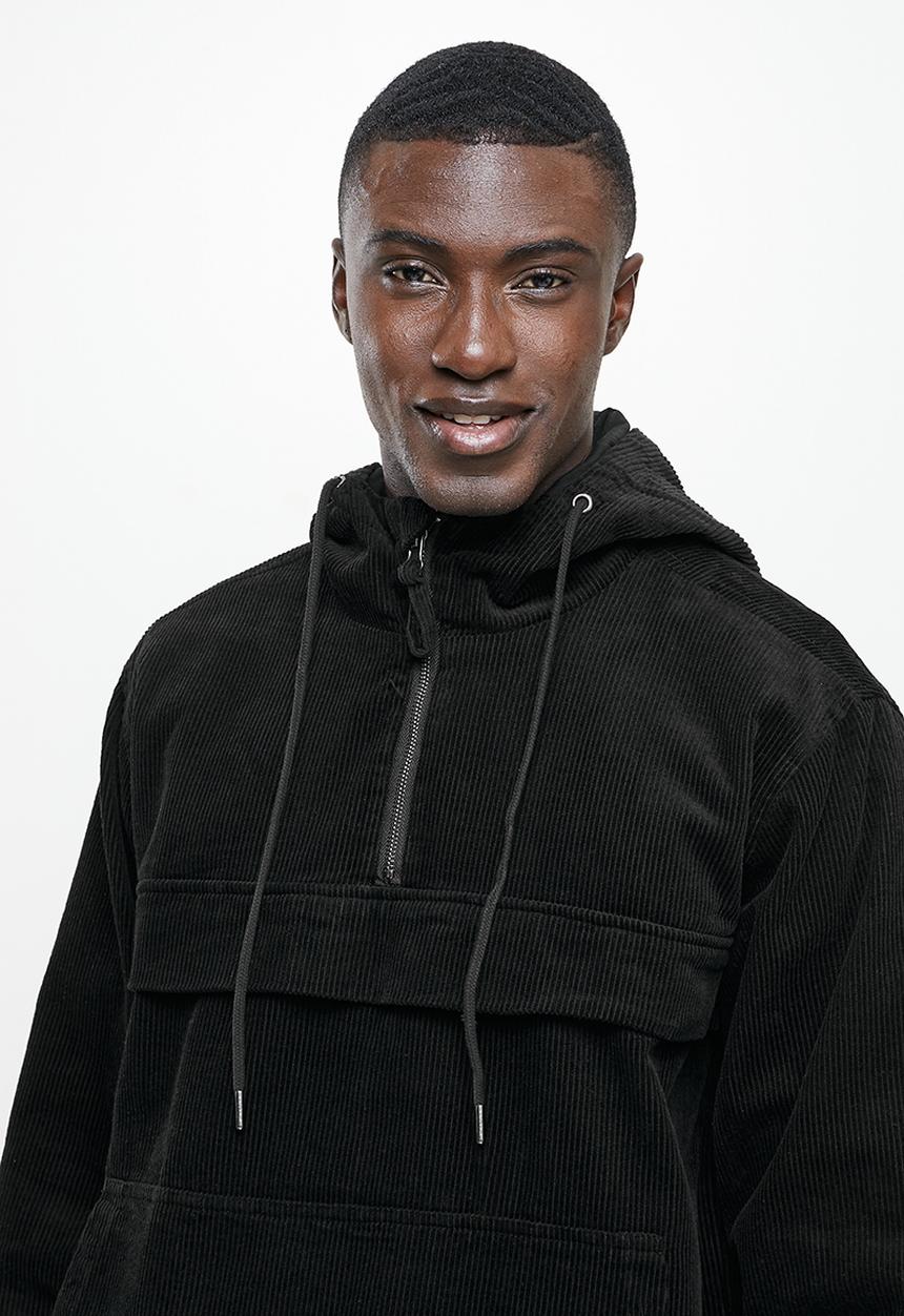 Cotton On - Cord anorak - black