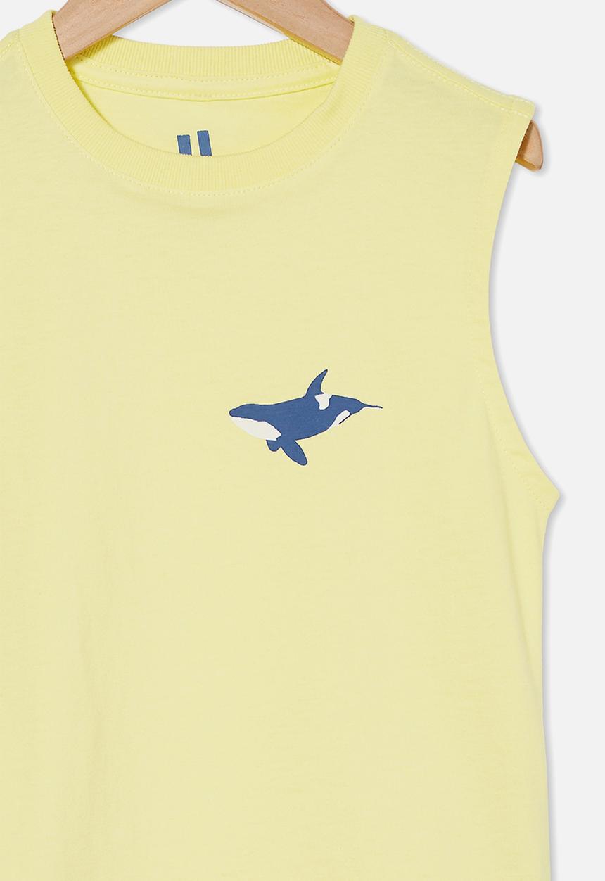 Cotton On - Otis muscle tank - yellow