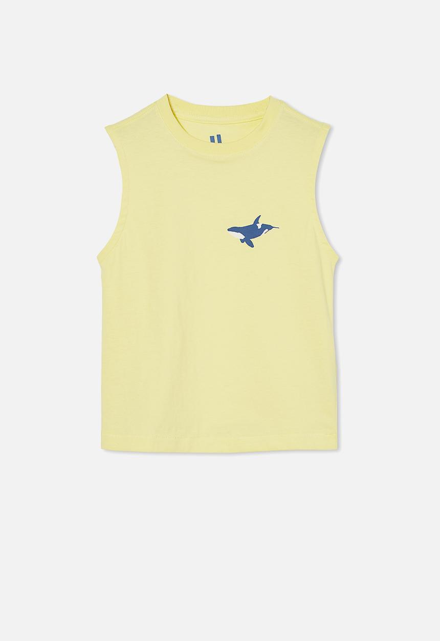 Cotton On - Otis muscle tank - yellow