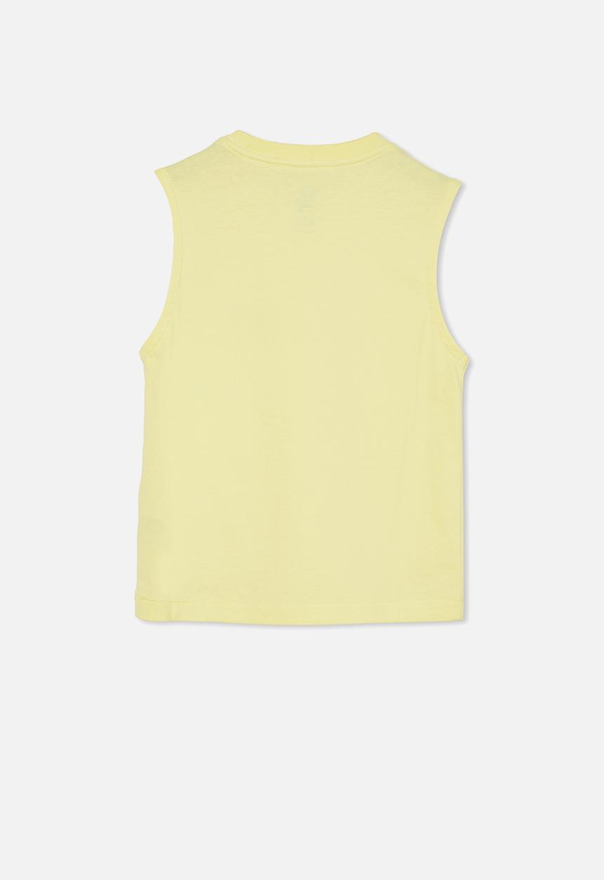 Cotton On - Otis muscle tank - yellow