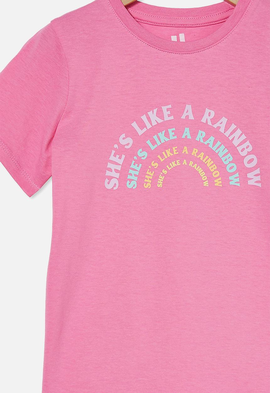 Cotton On - Penelope short sleeve tee - pink 