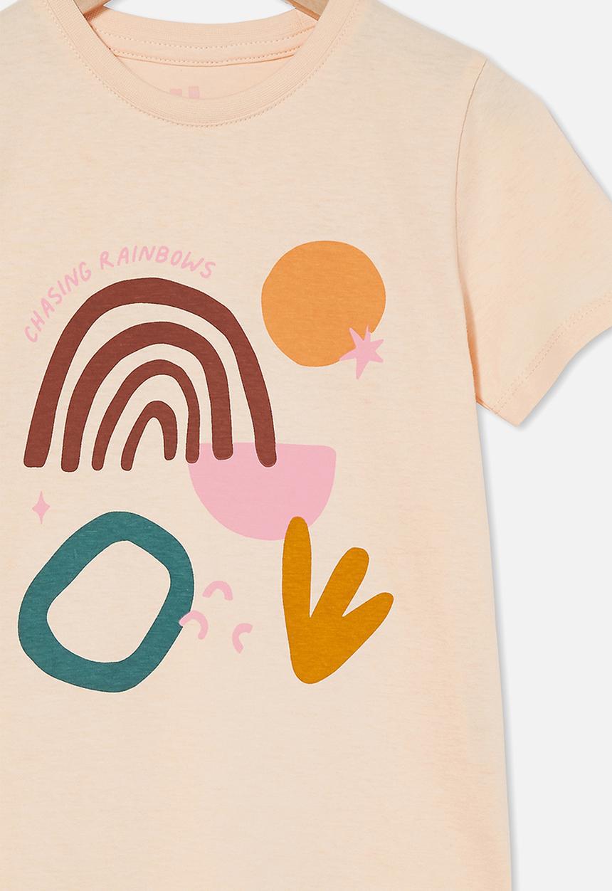 Cotton On - Penelope short sleeve tee - peach