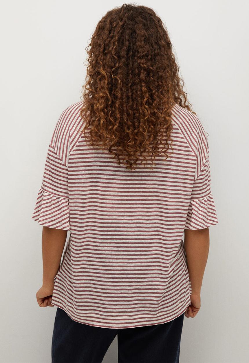 Violeta by Mango - Plus T-shirt silvery - pink