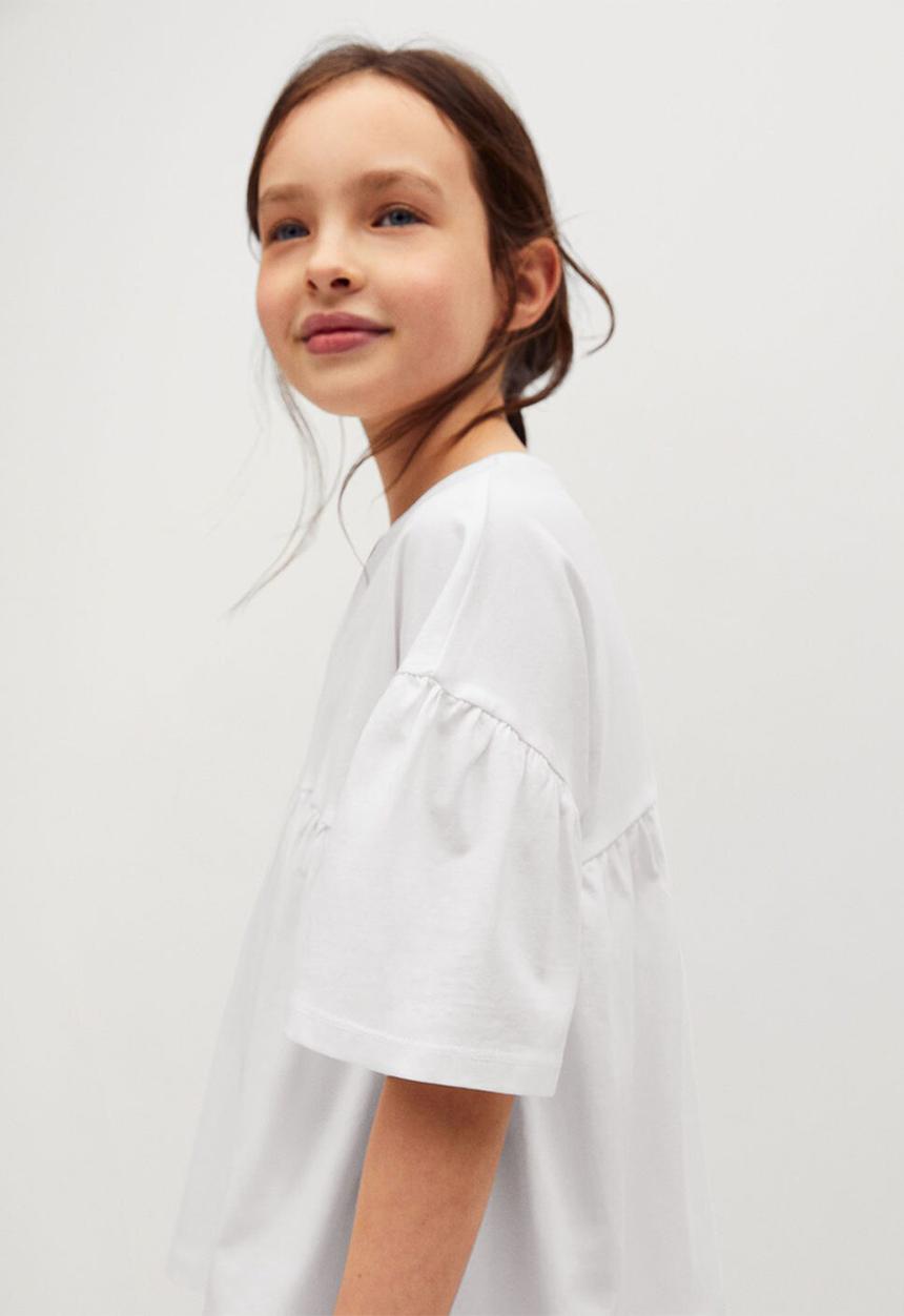 MANGO - Blouse bibi - white