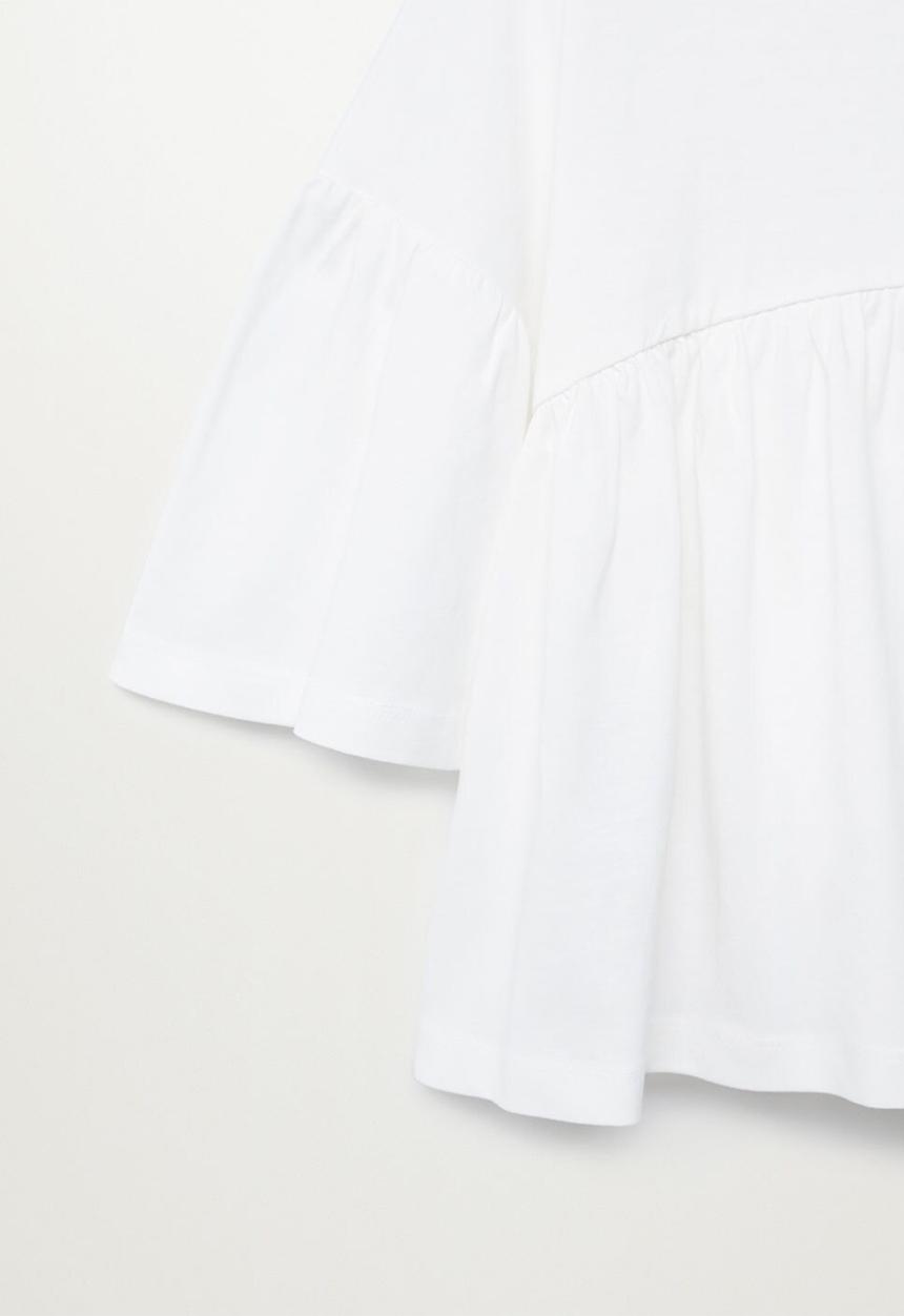 MANGO - Blouse bibi - white
