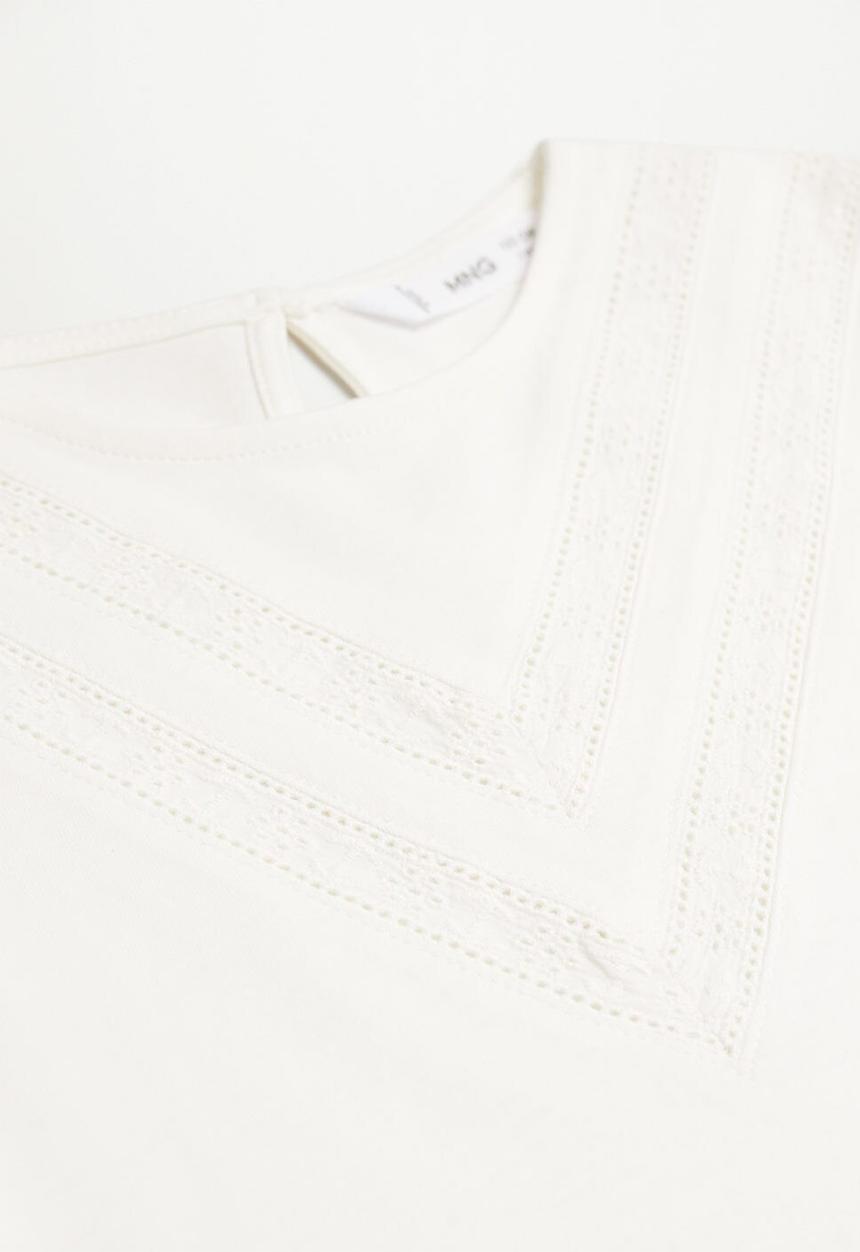 MANGO - Blouse matilda - white