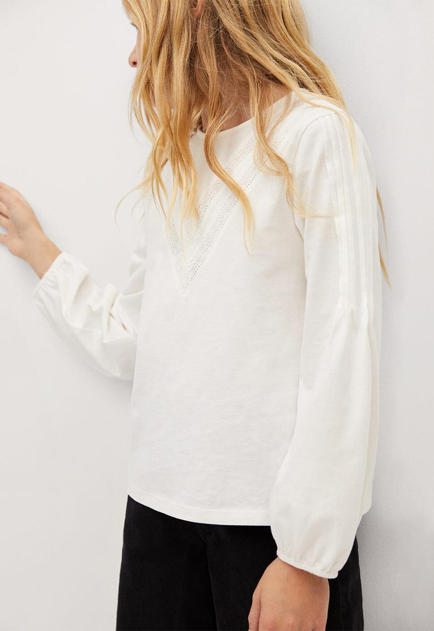 MANGO - Blouse matilda - white
