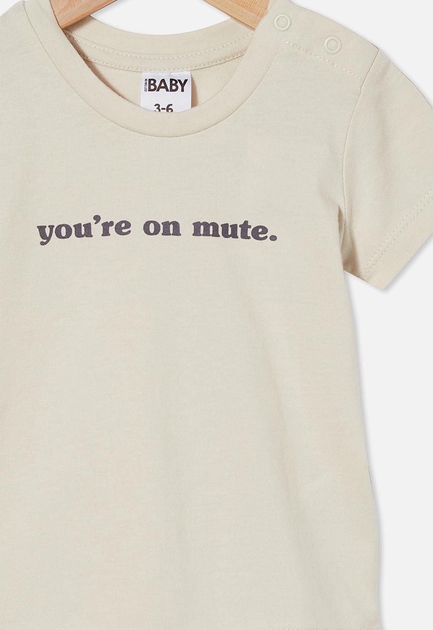 Cotton On - Jamie short sleeve tee - rainy day