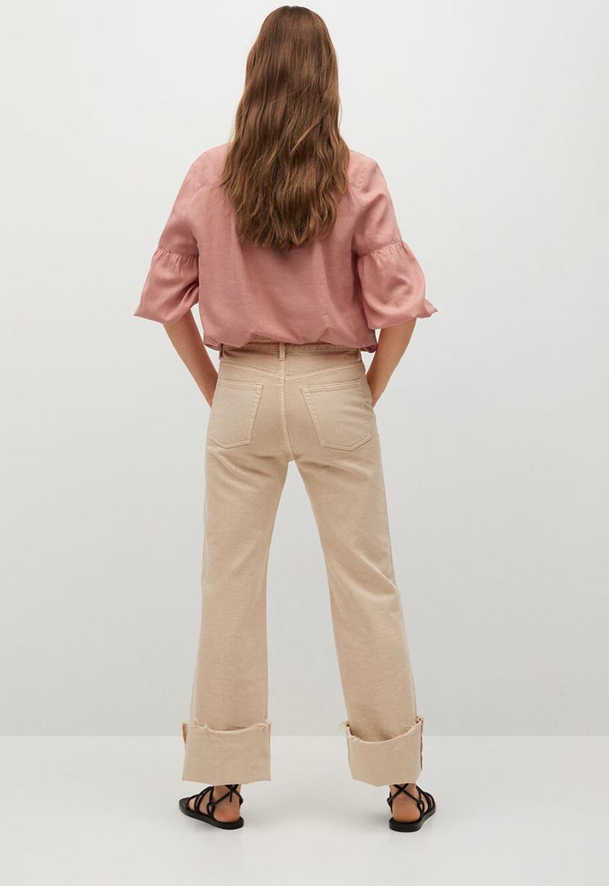 MANGO - Blouse friday - light pastel pink