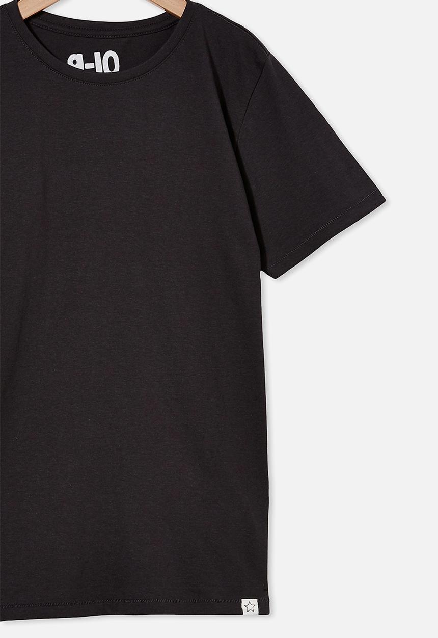Cotton On - Core short sleeve tee - vintage black