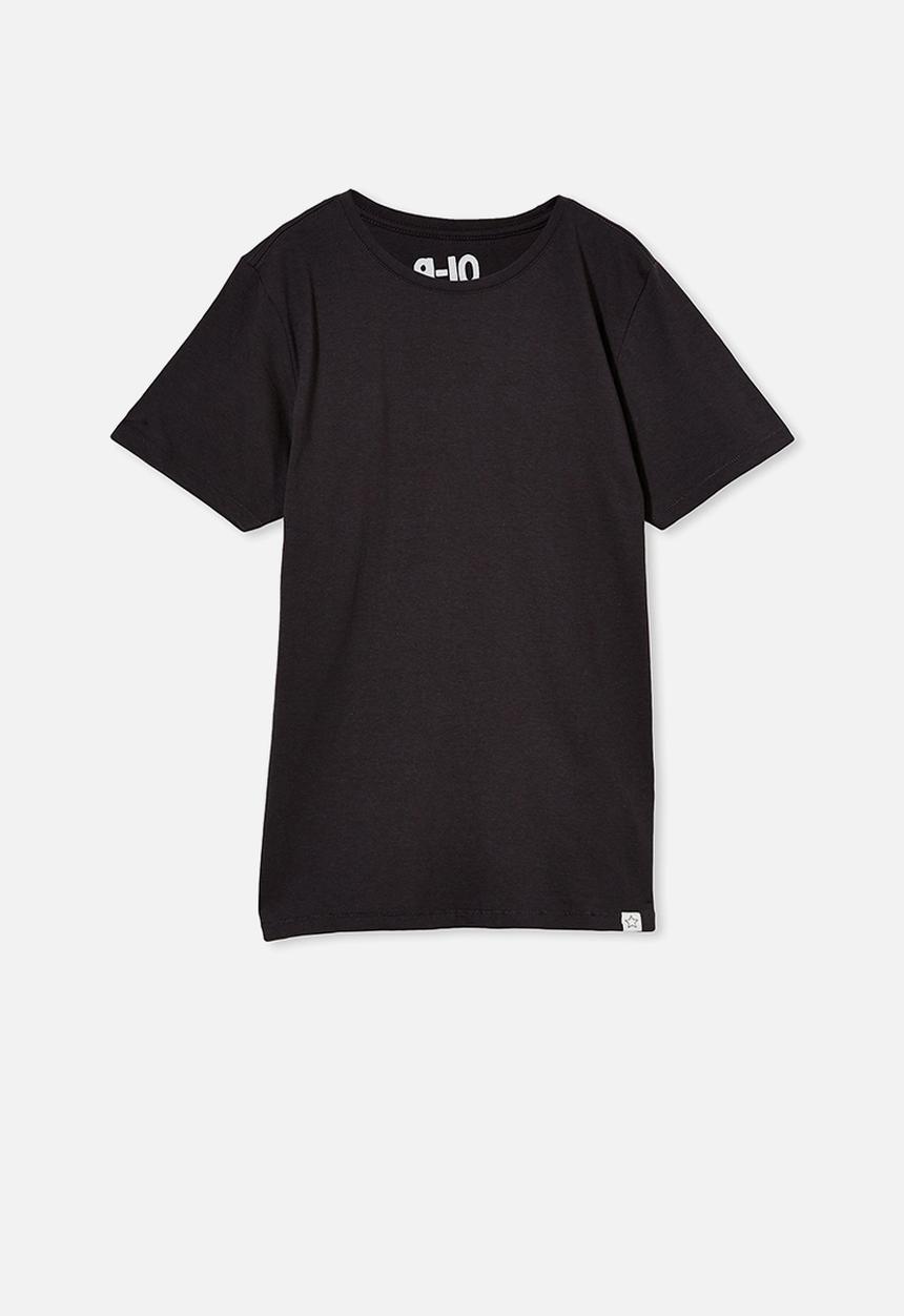 Cotton On - Core short sleeve tee - vintage black
