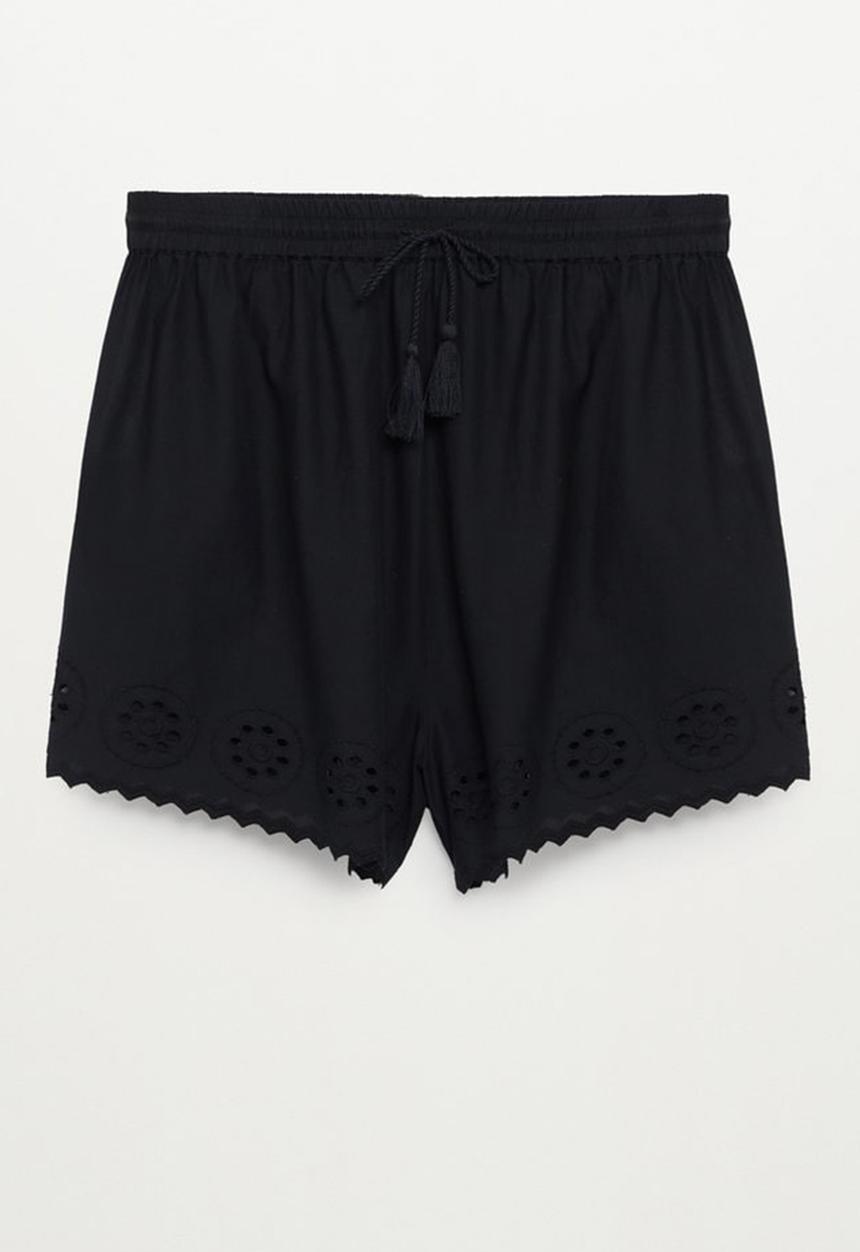 Violeta by Mango - Plus shorts suissi - black