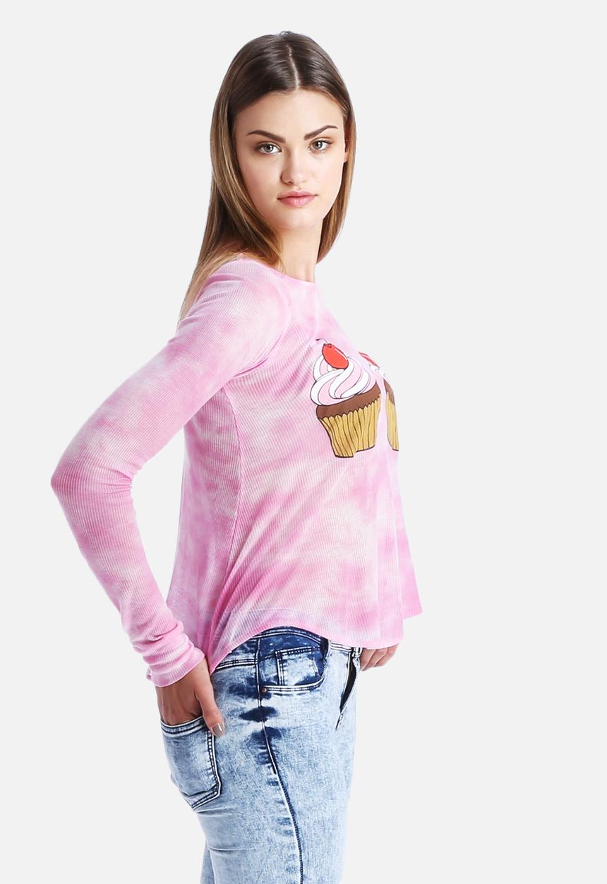 Wildfox - Watercolour Cupcake Tee