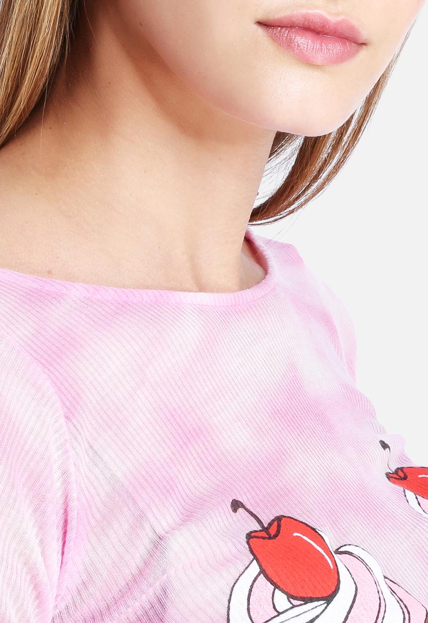 Wildfox - Watercolour Cupcake Tee