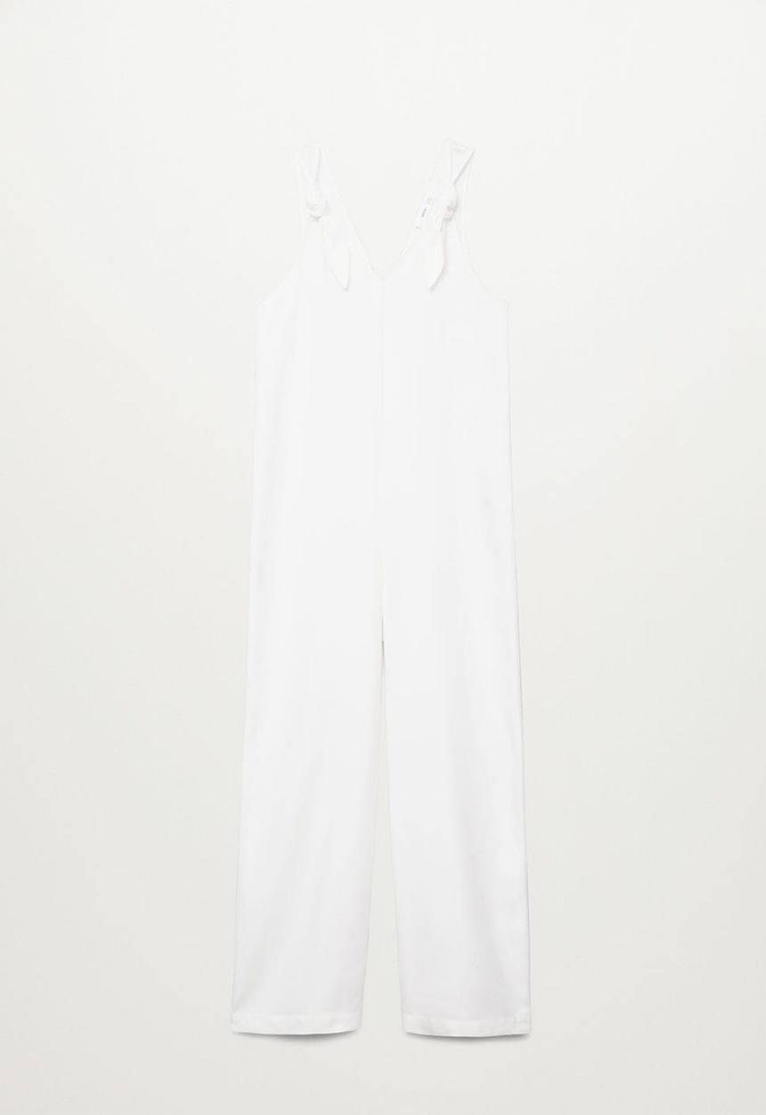 MANGO - One-piece suit marble - off white 