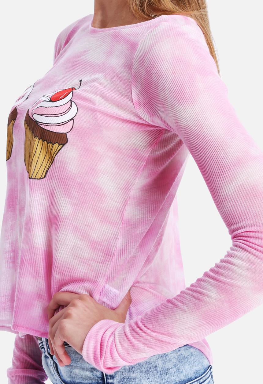 Wildfox - Watercolour Cupcake Tee