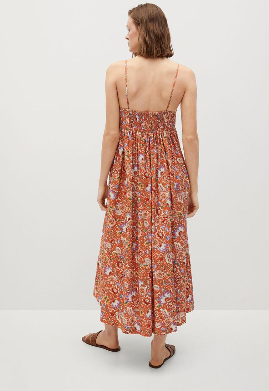 MANGO - Dress ceci - orange