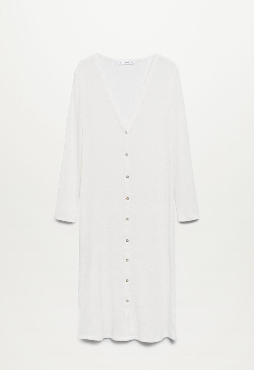 MANGO - Cardigan frida - white