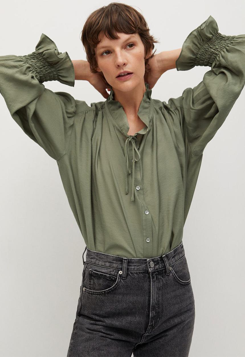 MANGO - Blouse rudolph - green