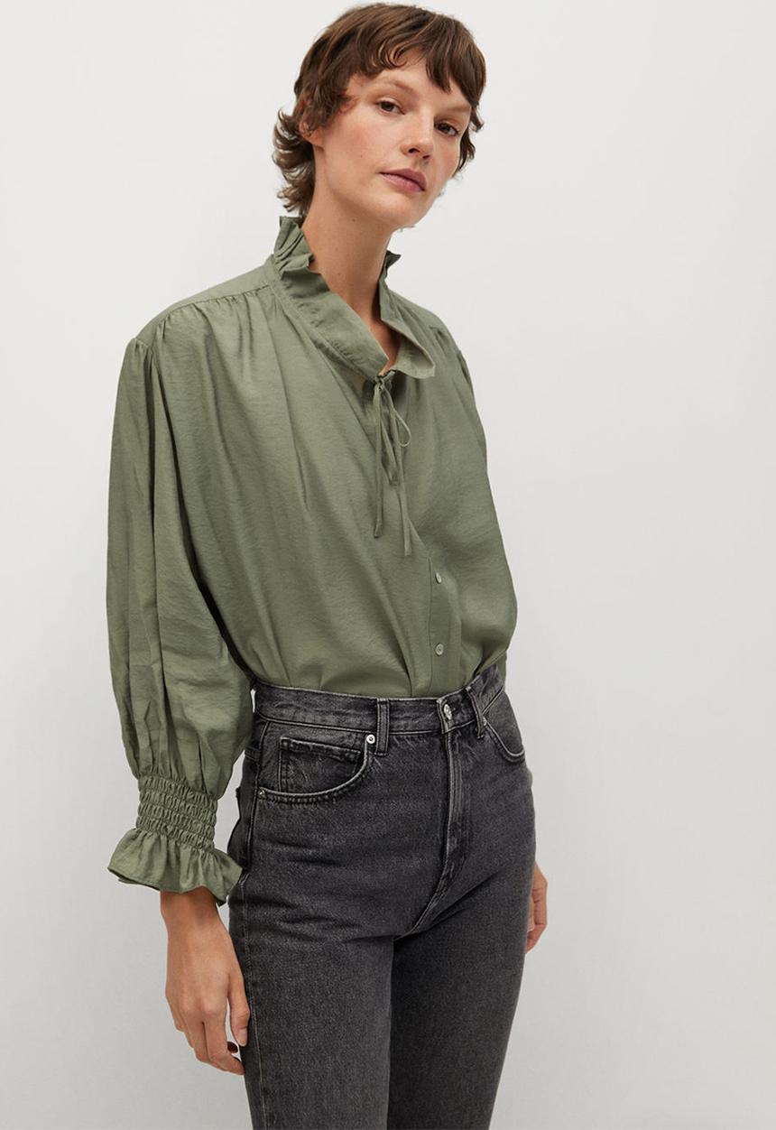 MANGO - Blouse rudolph - green