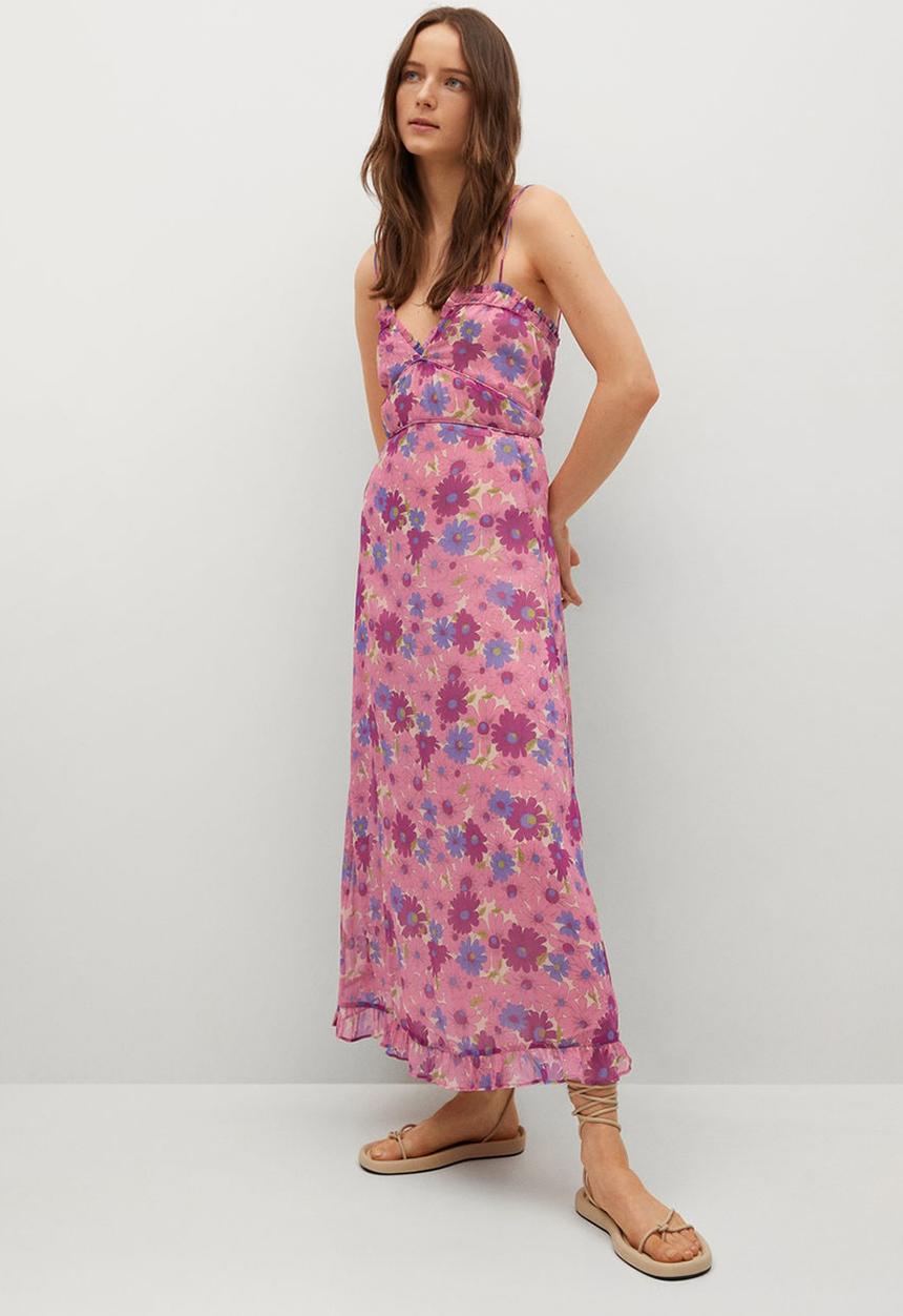 MANGO - Dress bahia - pink