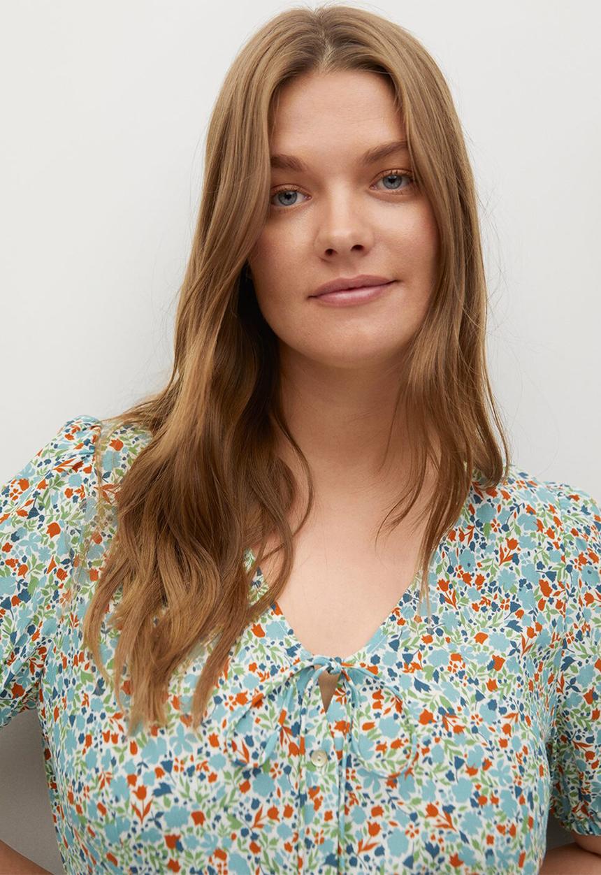Violeta by Mango - Plus dress noa - medium blue
