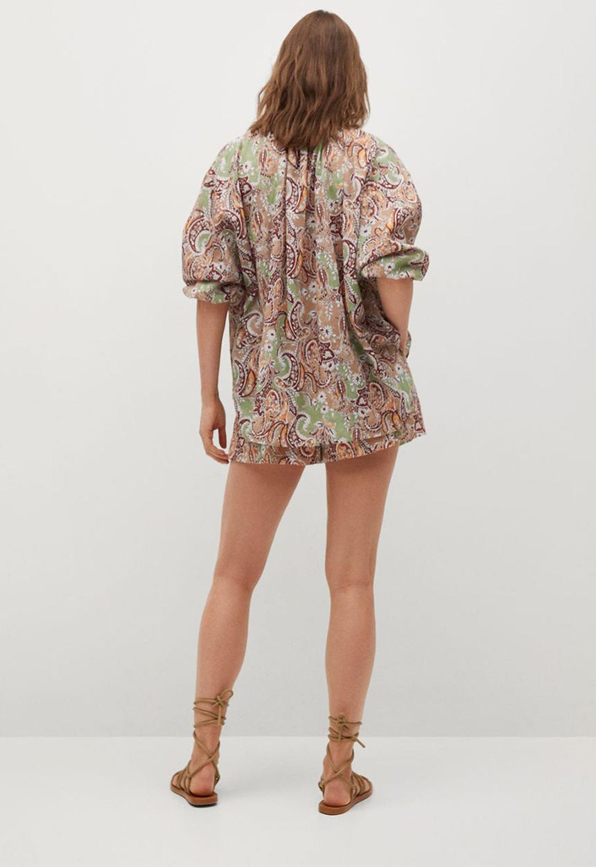 MANGO - Blouse cloud - medium orange