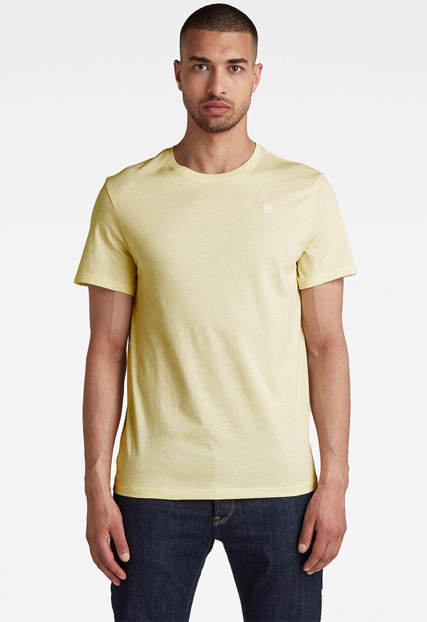 G-STAR - Base-s short sleeve tee - light canary htr