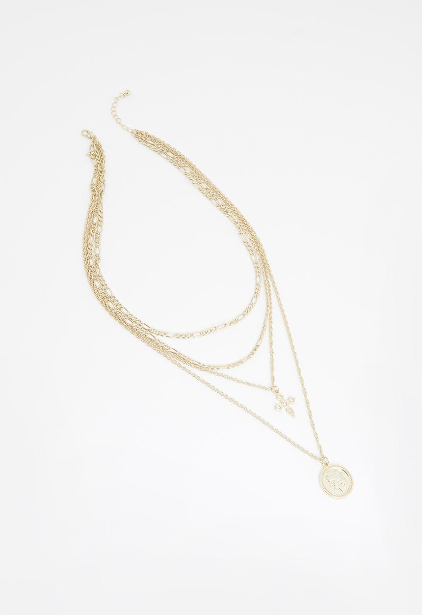 Superbalist - Multichain necklace - gold