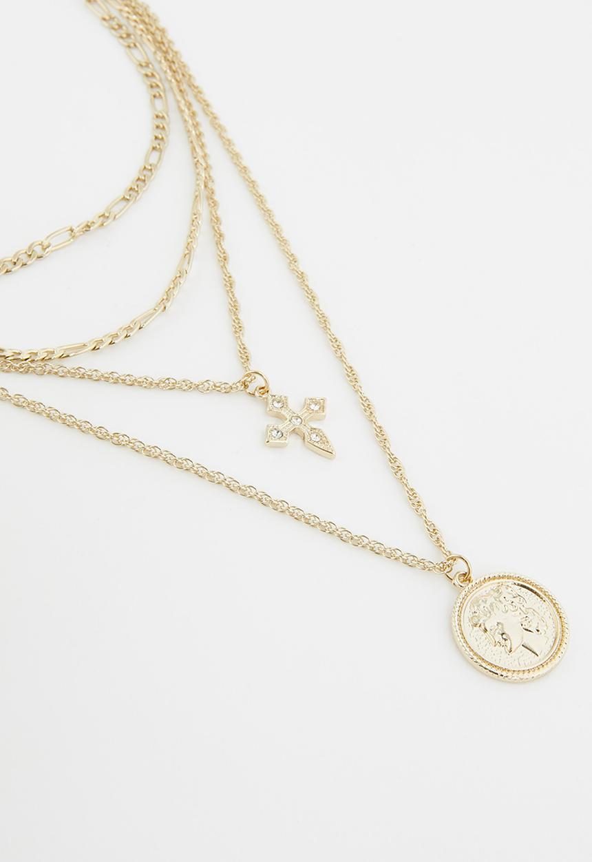 Superbalist - Multichain necklace - gold