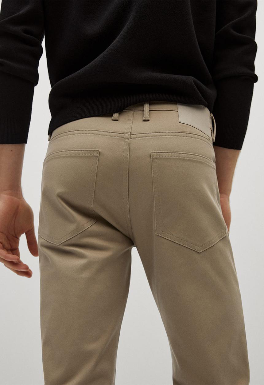 MANGO - Pisa trousers - light beige