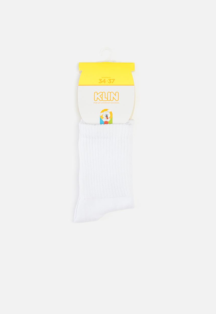 Klin - Boys screw socks - white 