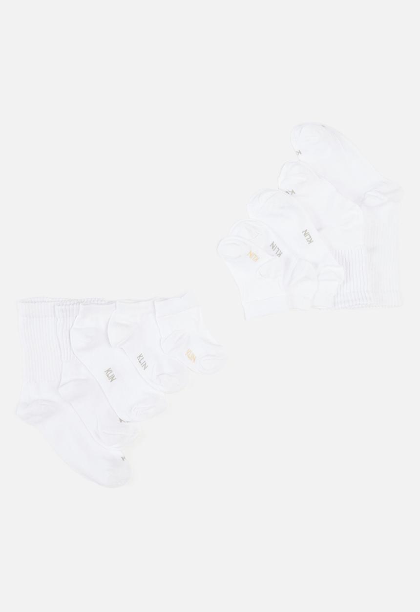 Klin - Boys screw socks - white 