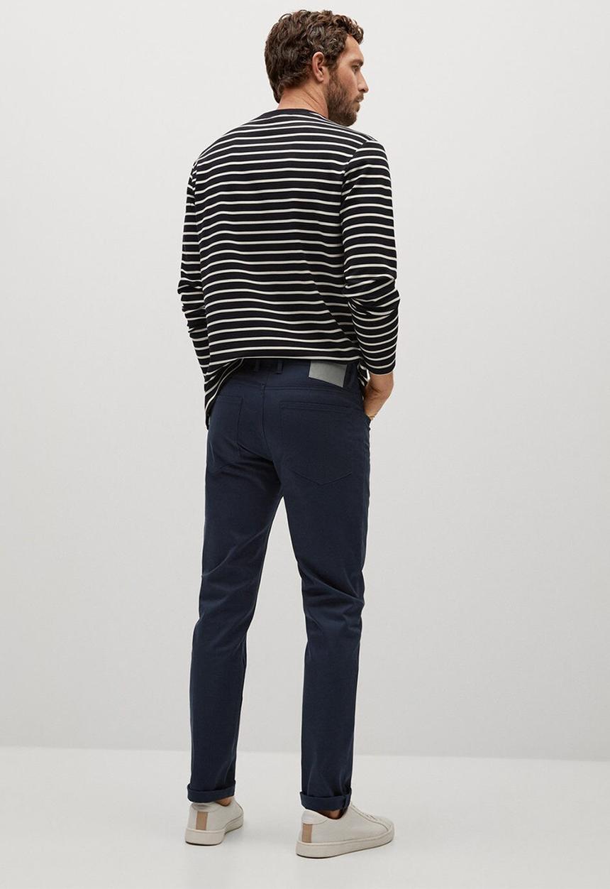 MANGO - Pisa trousers - navy
