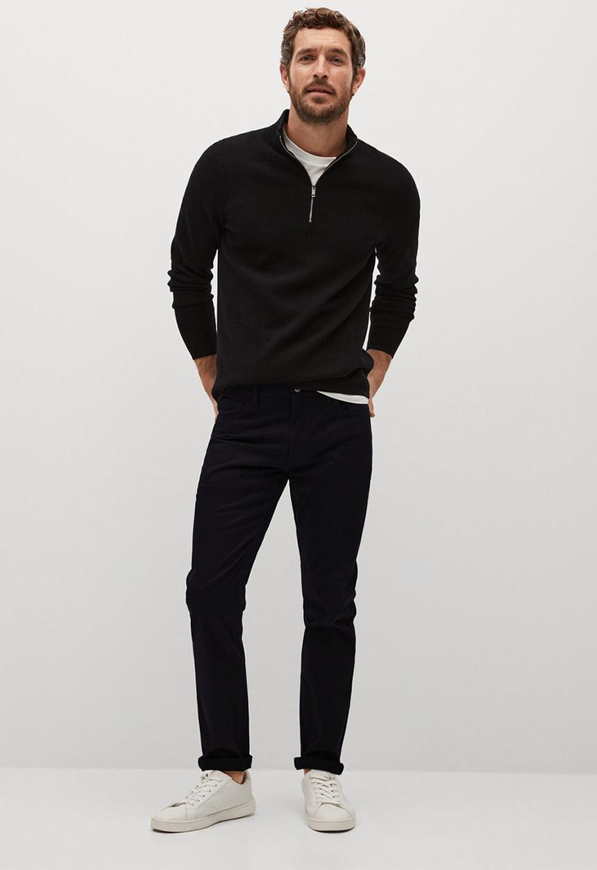 MANGO - Pisa trousers - black