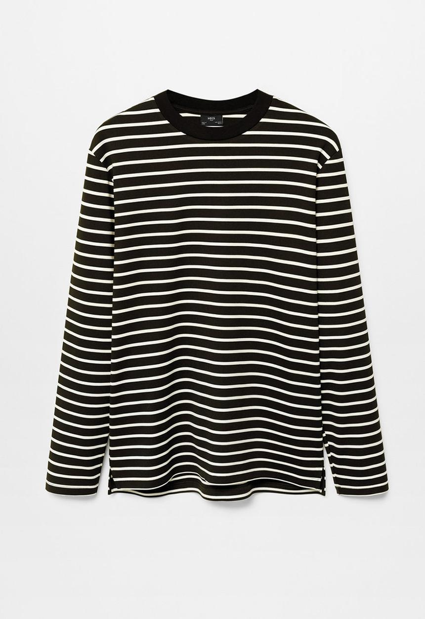 MANGO - T-shirt mauricio - black